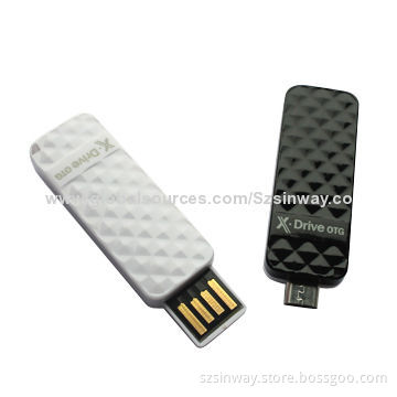 New Arrival Smartphone USB Flash Drives, 1-32GB with CE, RoHS, FCC Marks